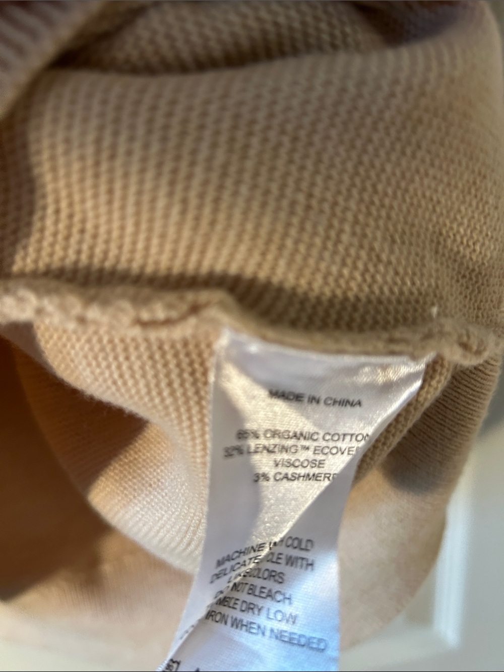 Quince Women’s Short Sleeve Crewneck Sweater - Cream - Picture 3 of 3